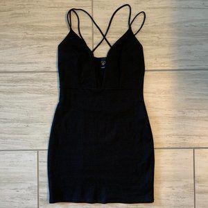 Black Windsor Mini Dress